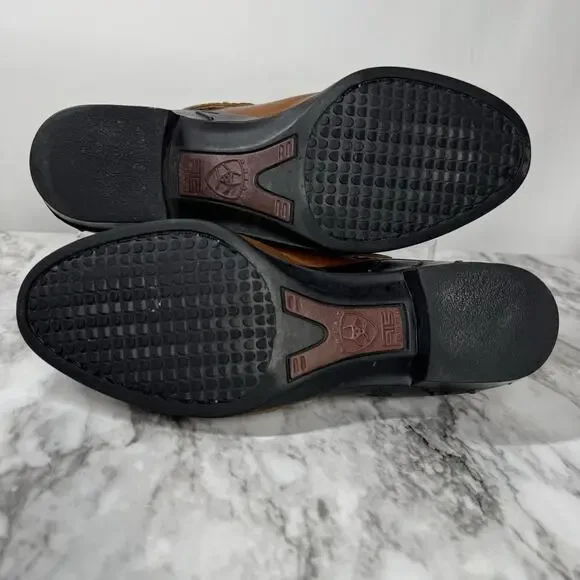 Ariat Sport Mule Womens Brown Sling Back Leather Western Slip On 7.5 M 94070 - Picture 8 of 8